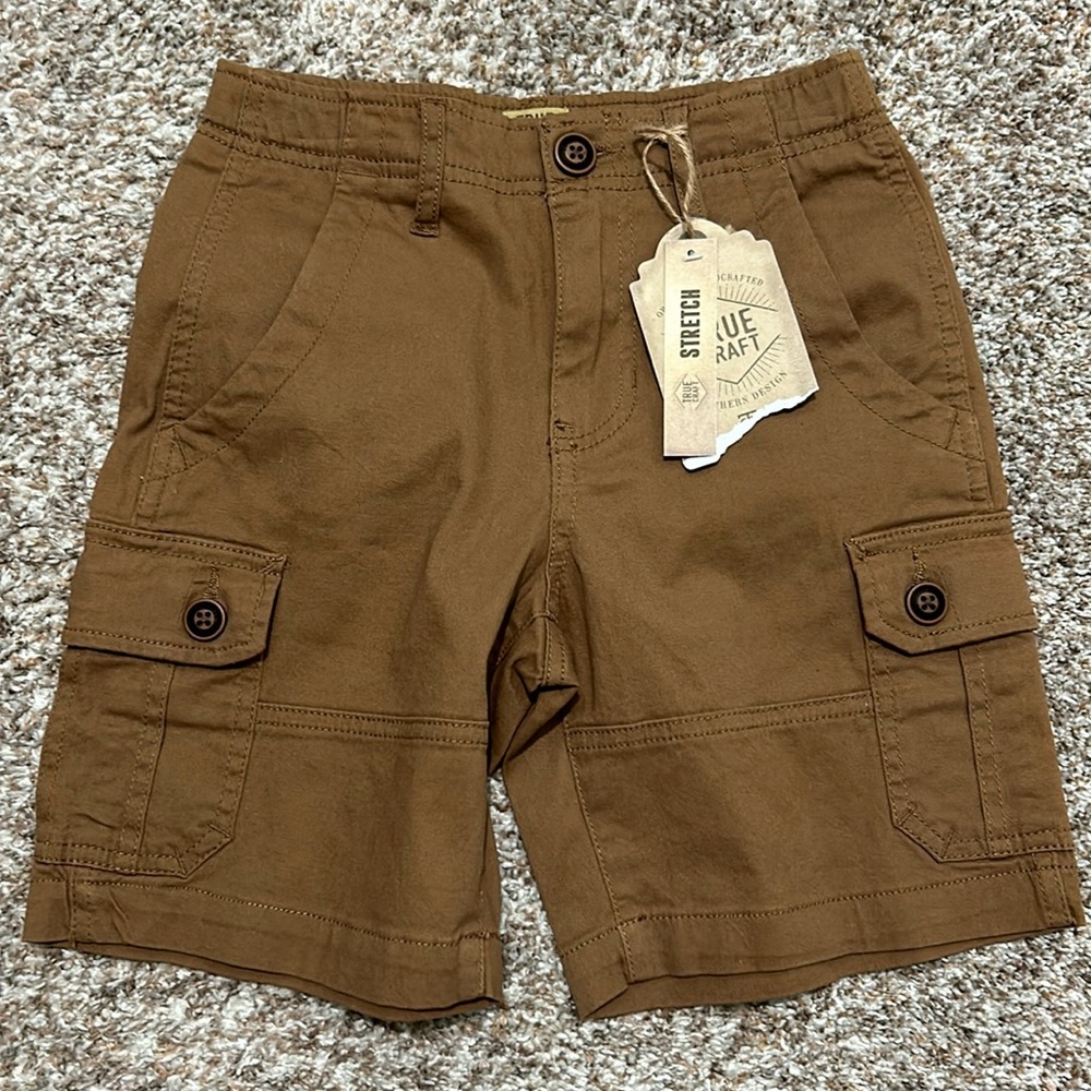 True Craft Boys cargo shorts NWT